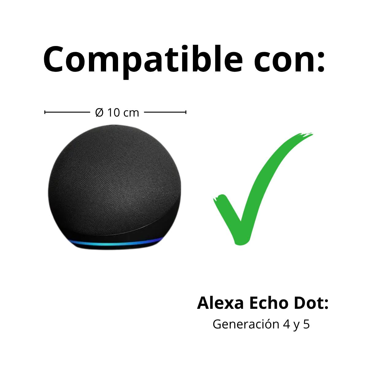 Soporte de Grinch para Alexa Echo Dot 4 y 5