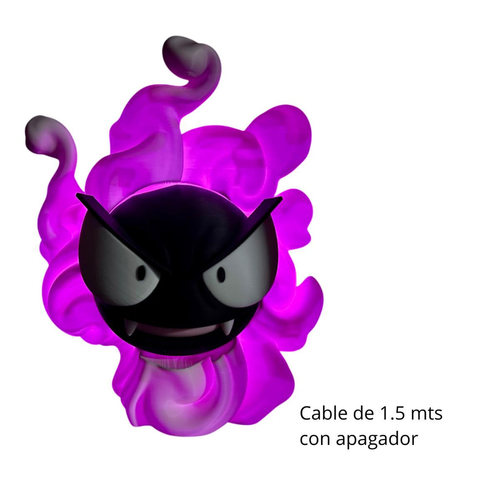 Lámpara De Mesa Gastly, Estilo Único Y Moderno, decoración