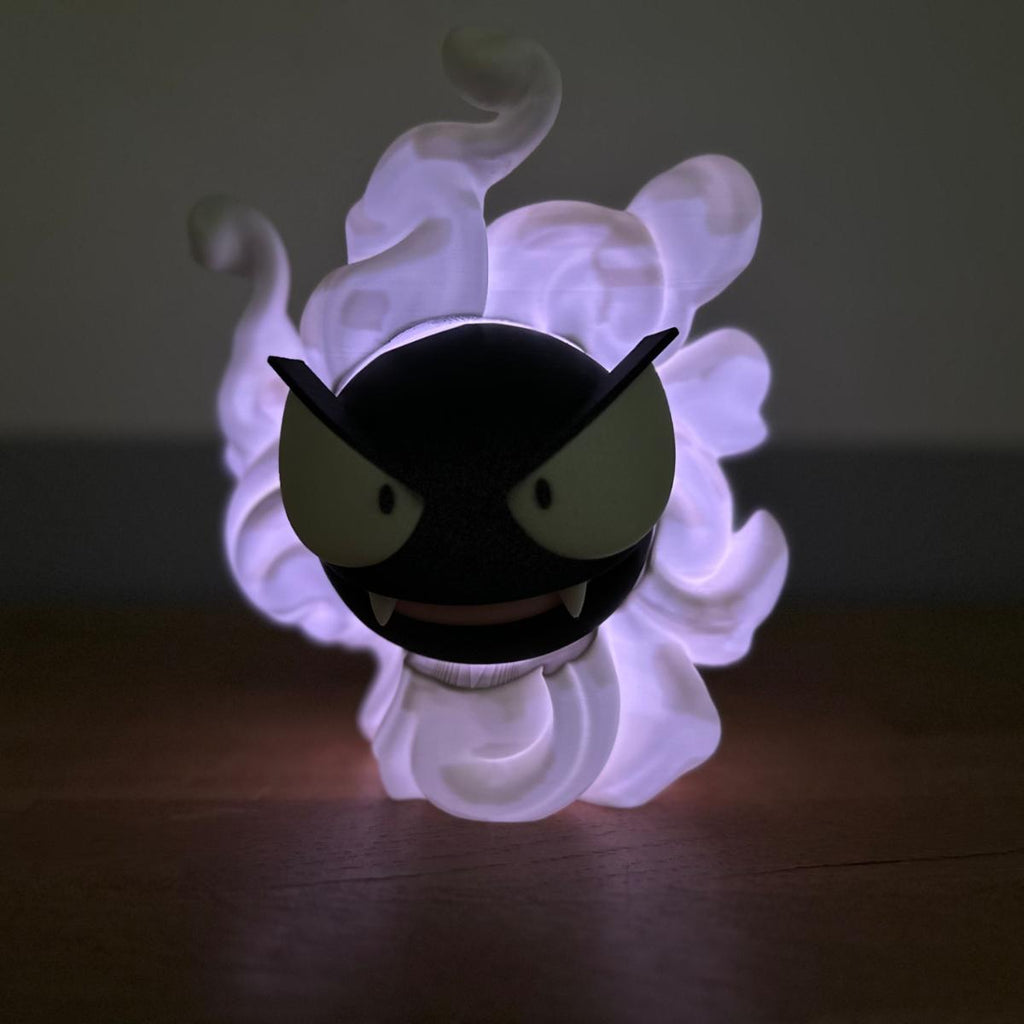 Lámpara De Mesa Gastly, Estilo Único Y Moderno, decoración
