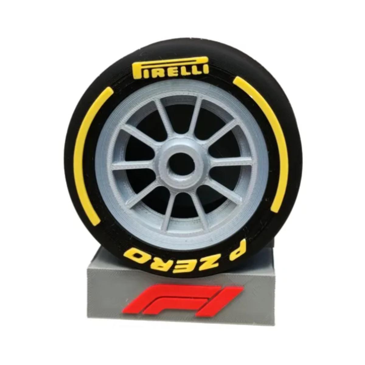 Llanta Pole Position, Neumático Pirelli, Decorativa, Artículo de oficina