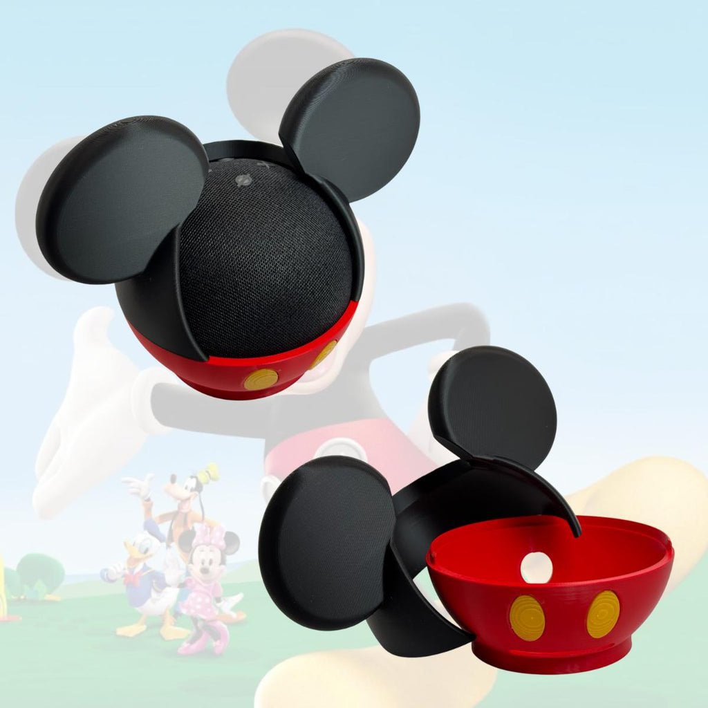 Soporte de Mickey Mouse para Alexa Echo Dot 4 y 5