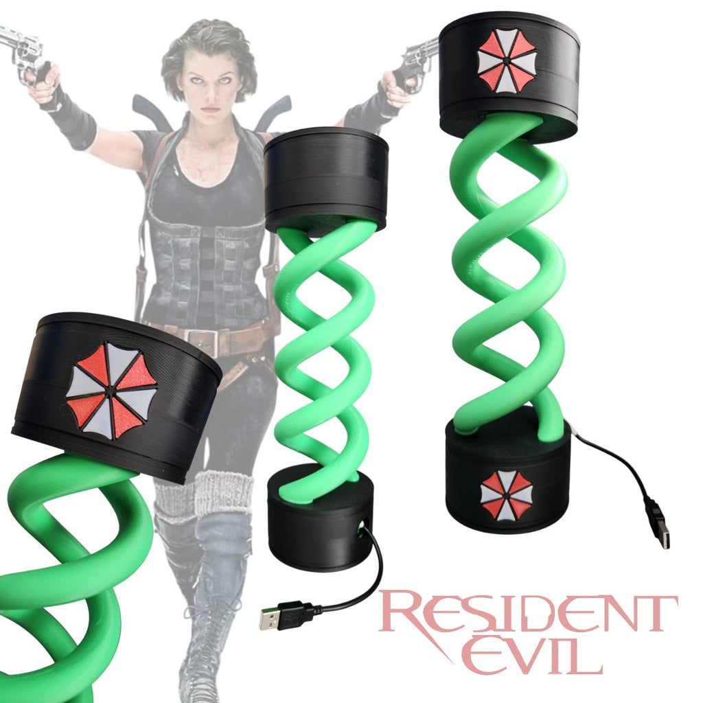Lampara Virus T, Resident Evil, Umbrella, Decoración