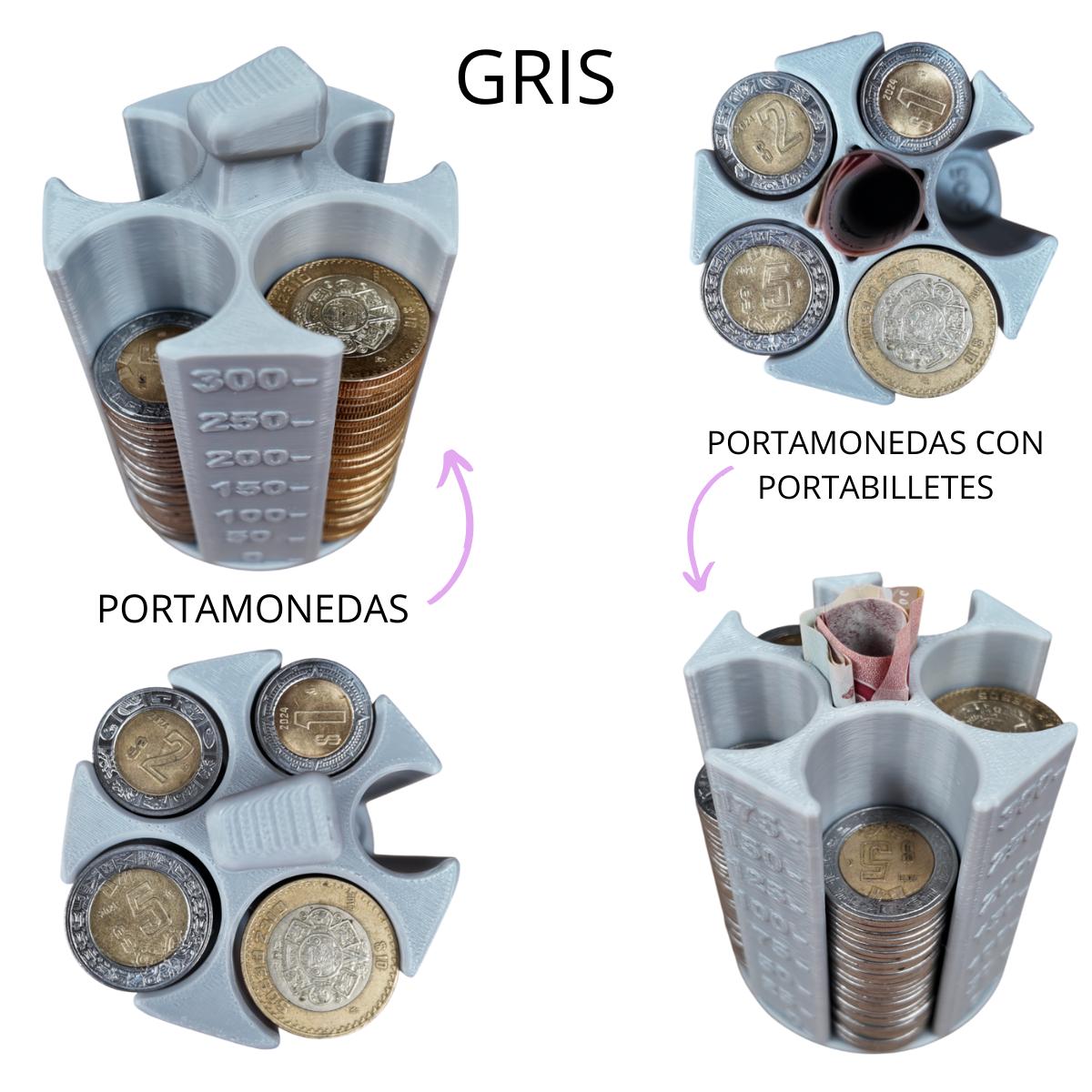 Porta monedas, Organizador para auto, porta monedas con contador