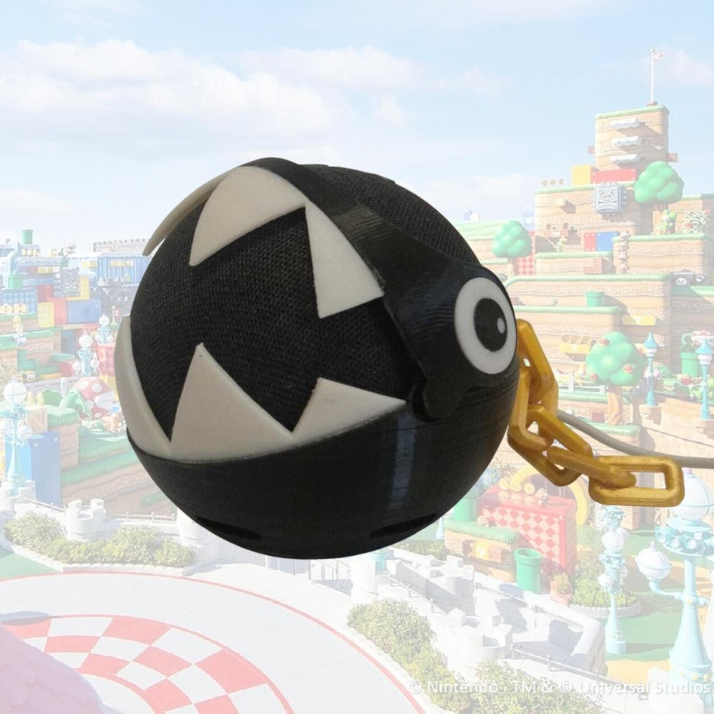 Soporte de Bomba Mario Bros para Alexa Echo Dot 4 y 5