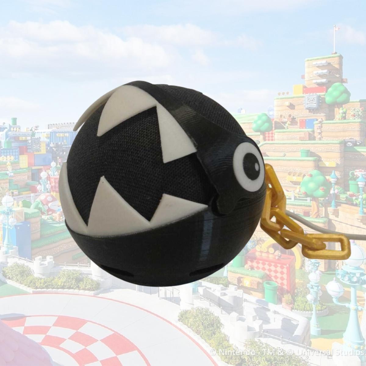 Soporte de Bomba Mario Bros para Alexa Echo Dot 4 y 5