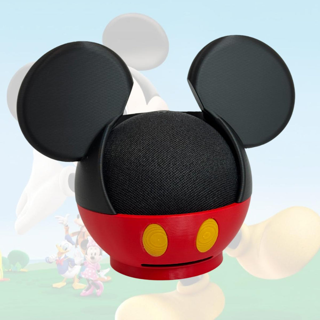 Soporte de Mickey Mouse para Alexa Echo Dot 4 y 5