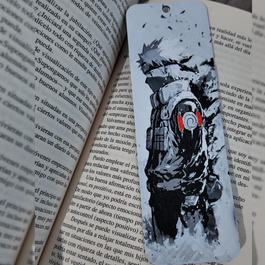 Pack 3 Separadores De Libro, Inspirados en Personajes de Anime, Naruto