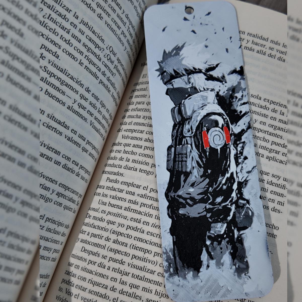 Pack 3 Separadores De Libro, Inspirados en Personajes de Anime, Naruto
