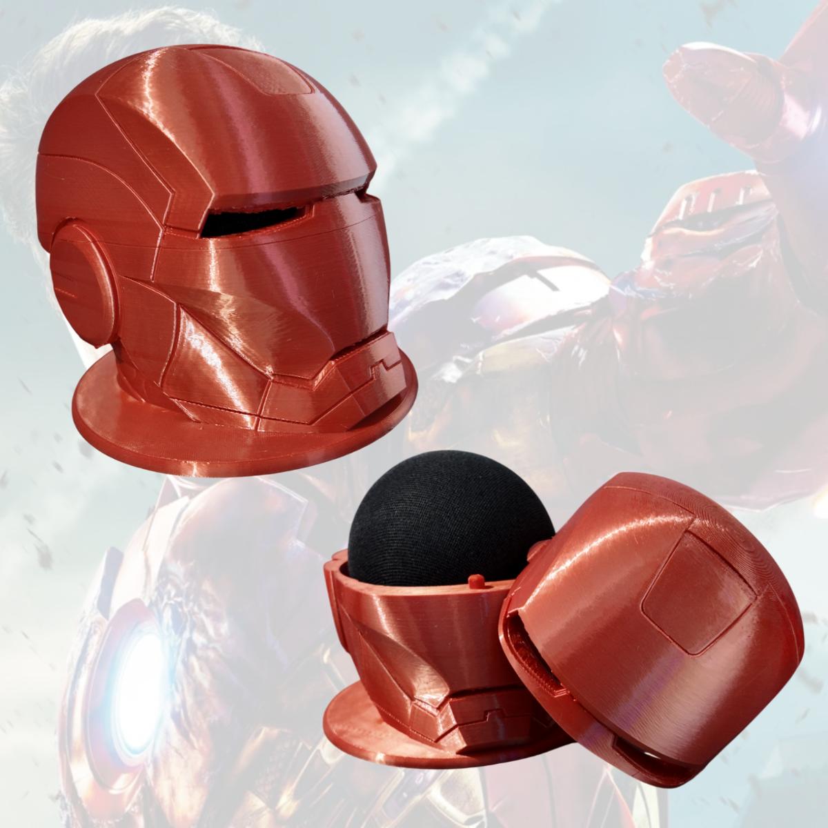 Soporte de Iron Man para Alexa Echo Dot 4 y 5