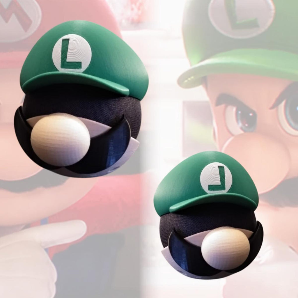 Soporte Mario y Luigi para Alexa Echo Dot 4 y 5