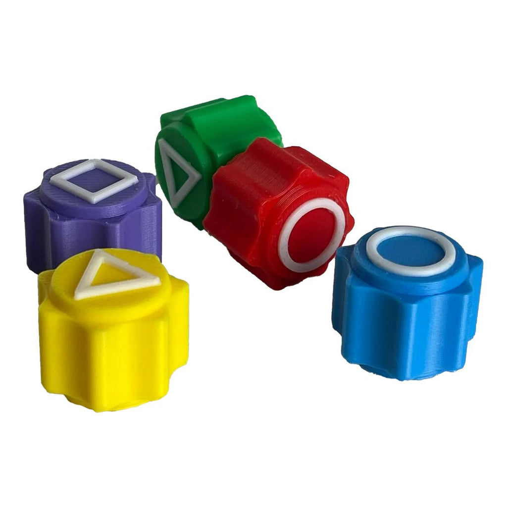 Gonggi Calamar 5 Lados Juego De Dados Cubo