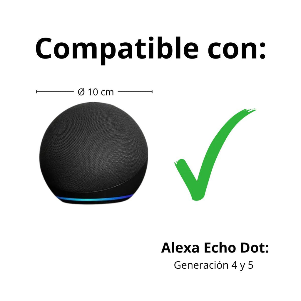 Soporte Mario y Luigi para Alexa Echo Dot 4 y 5