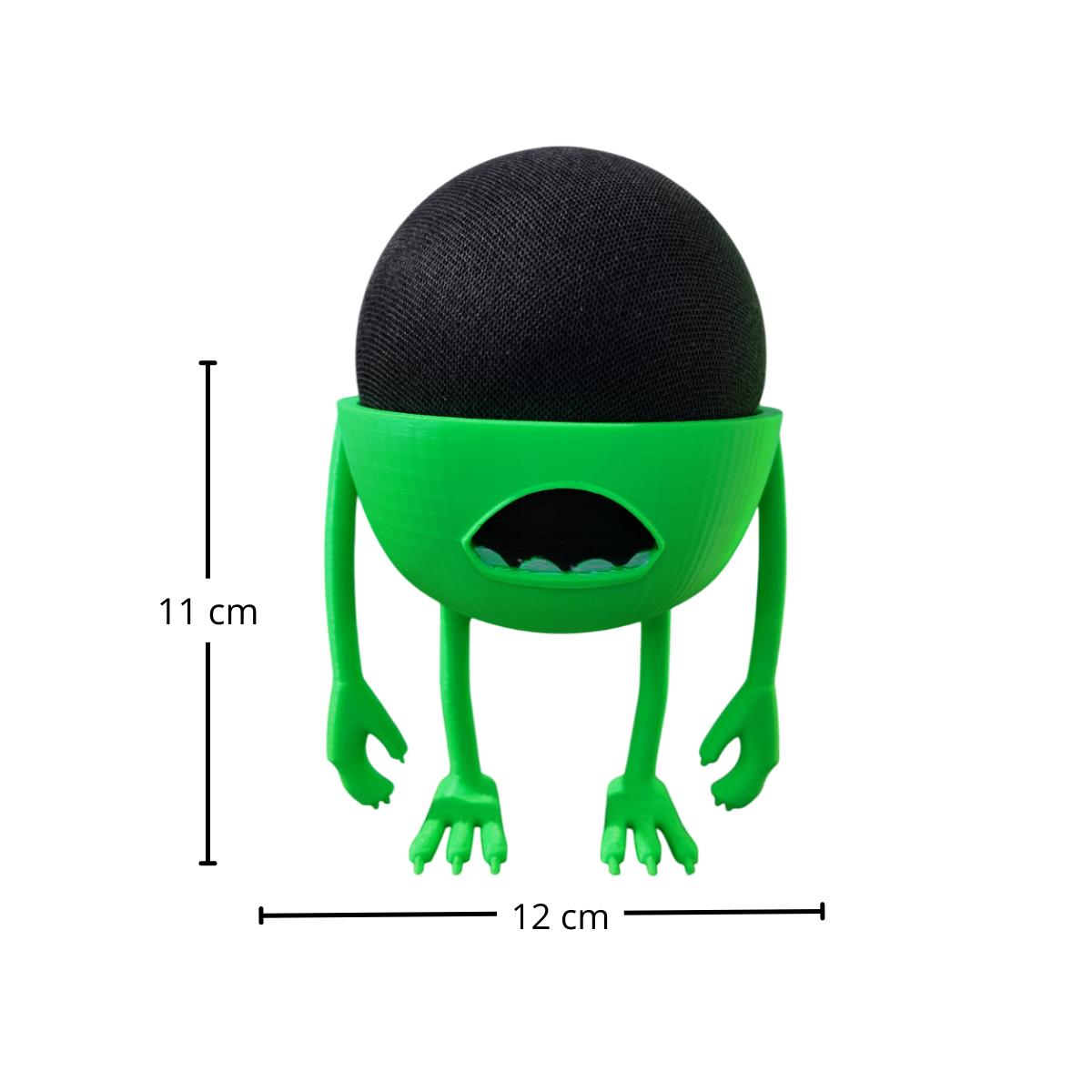 Soporte de Mike Wasowski para Alexa Echo Dot 4 y 5