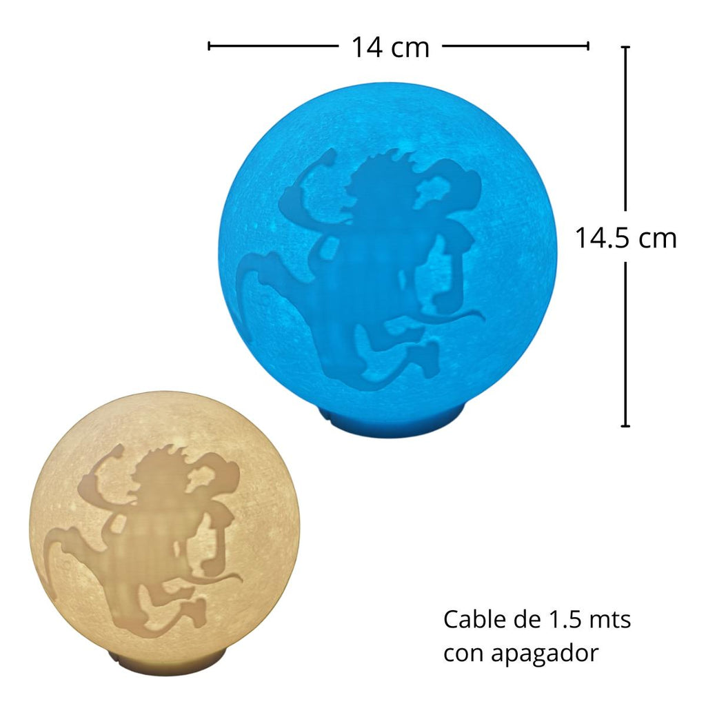 Lámpara De Mesa, Nika, One Piece, Decoración