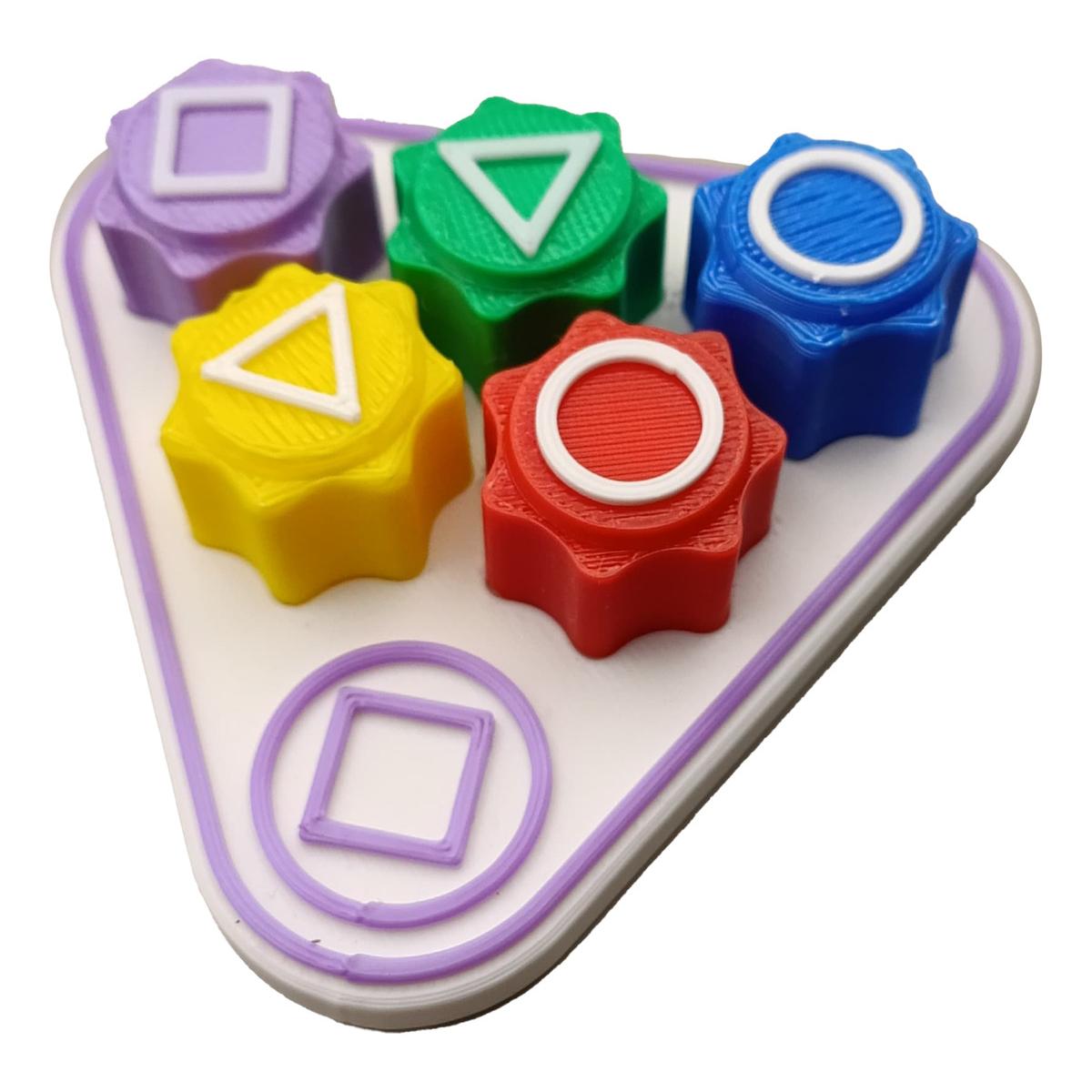 Gonggi Calamar 5 Lados Juego De Dados Cubo