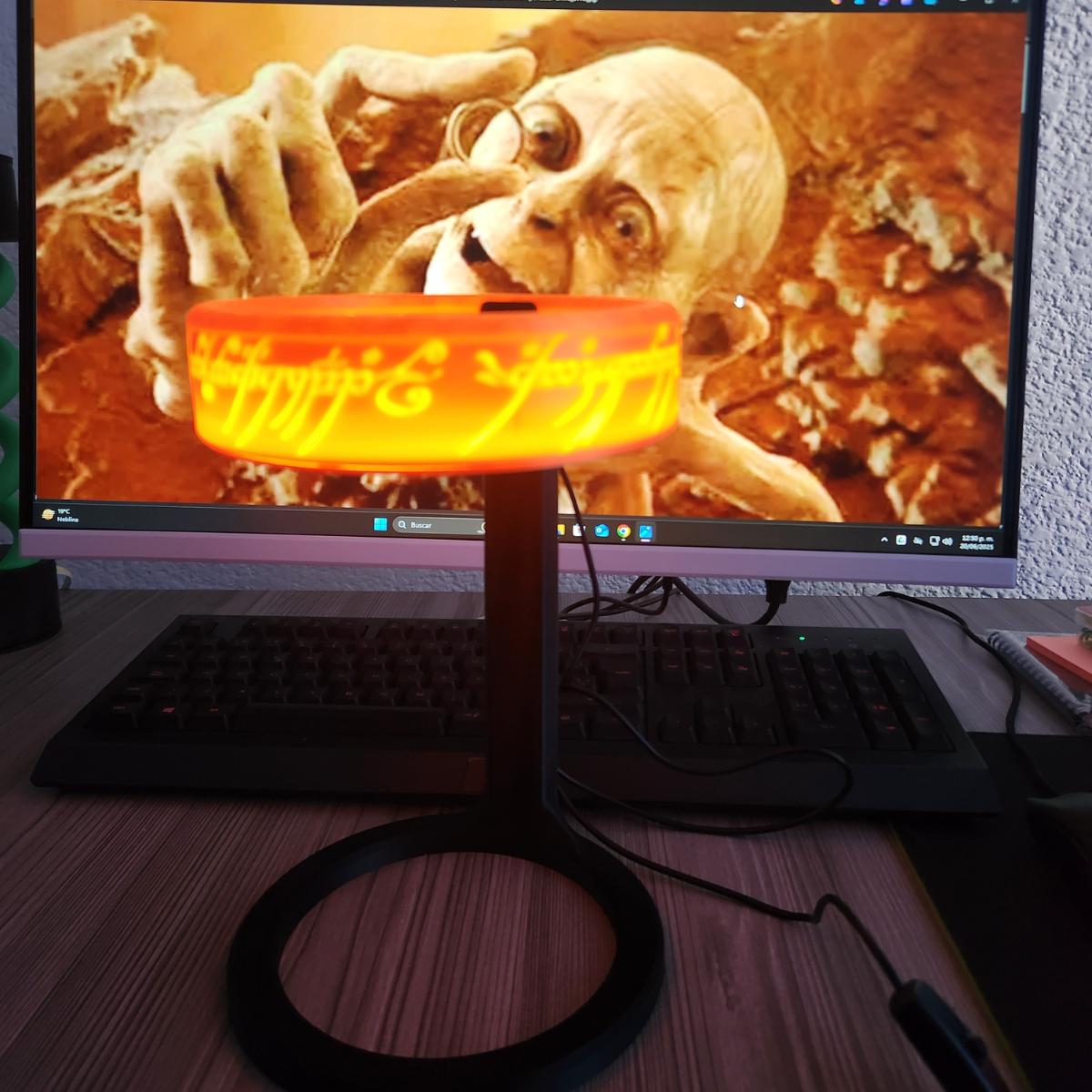 Lamparas De Mesa, Anillo De Poder, El Señor De Los Amillos